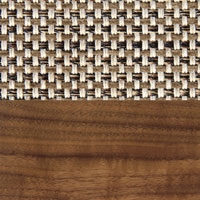 アームレスチェア CT6155 シャーム・ブラウン ウォールナット