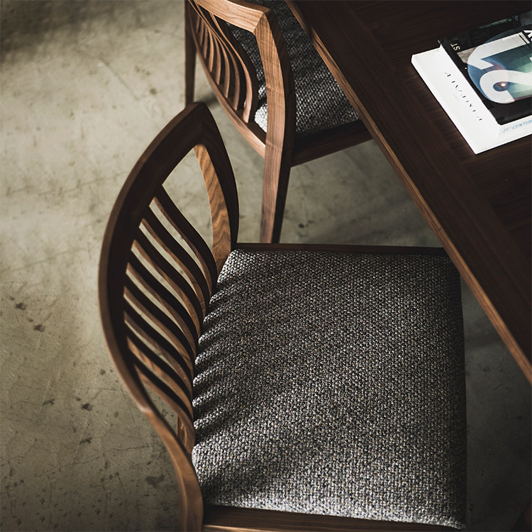 domani】 Excel-Life アームレスチェア CSA505 ライトグレー