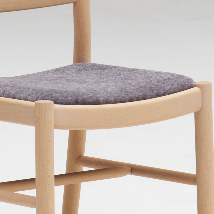 カンティネッタ】 ダイニングチェア CB2505 ダークグレー コットン