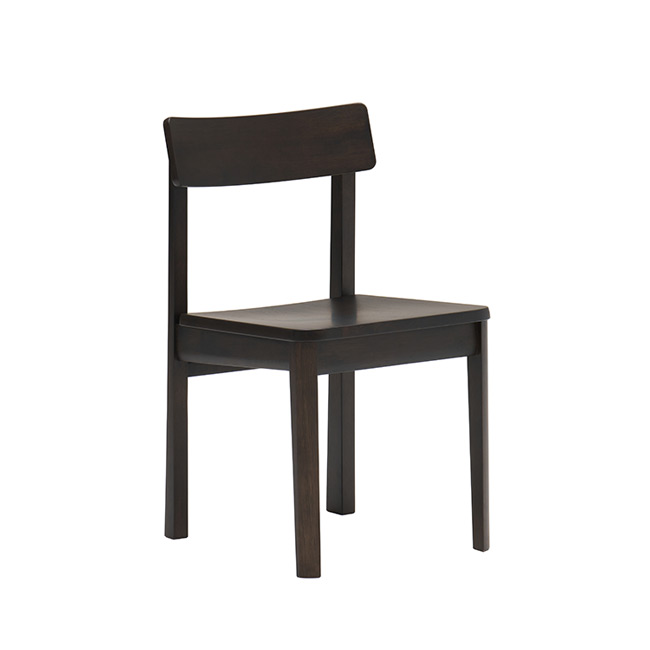 ◾️静けさ芯を置く Karimoku × 塗装 × 真鍮鋲｜一点物ブラックチェア