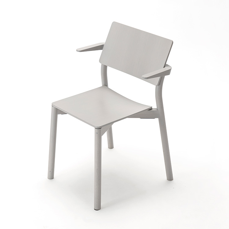 GMHN26○karimoku / カリモク Novarie ノバリエ コロニ Panorama Armchair (パノラマアームチェア) C3421A Grain Gray 通販