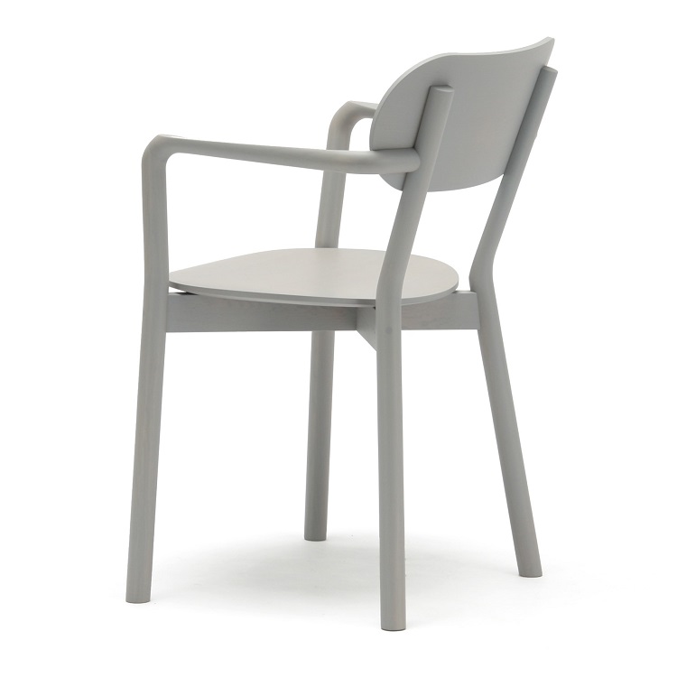 カリモク　モダンアームチェア グレー　CA3700W552 Castor Armchair Plus キャストールアームチェアプラス C3430A