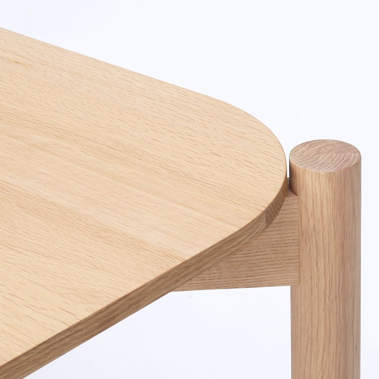 Castor Table キャストール テーブル D343KF ピュアオーク 通販