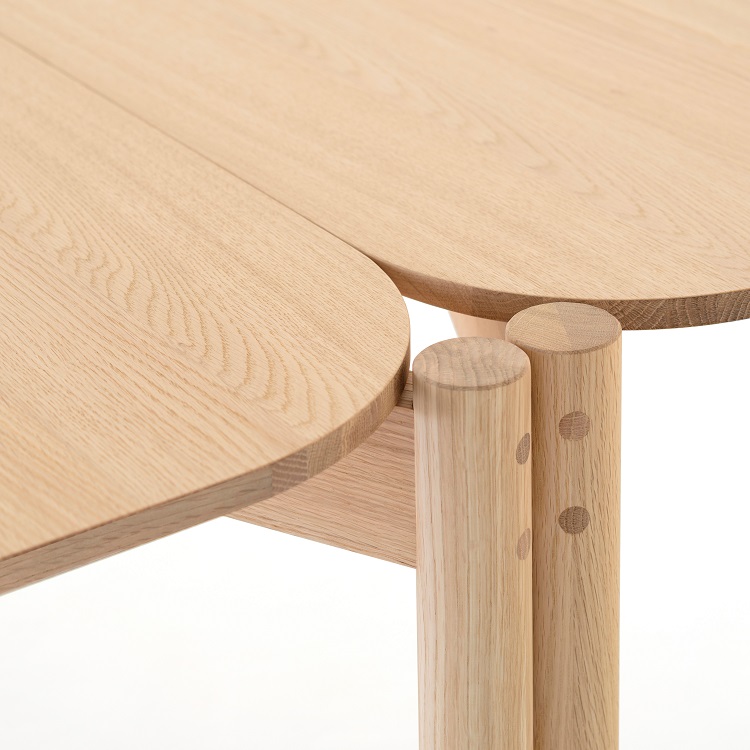 Castor Table キャストール テーブル D343EF ピュアオーク 通販