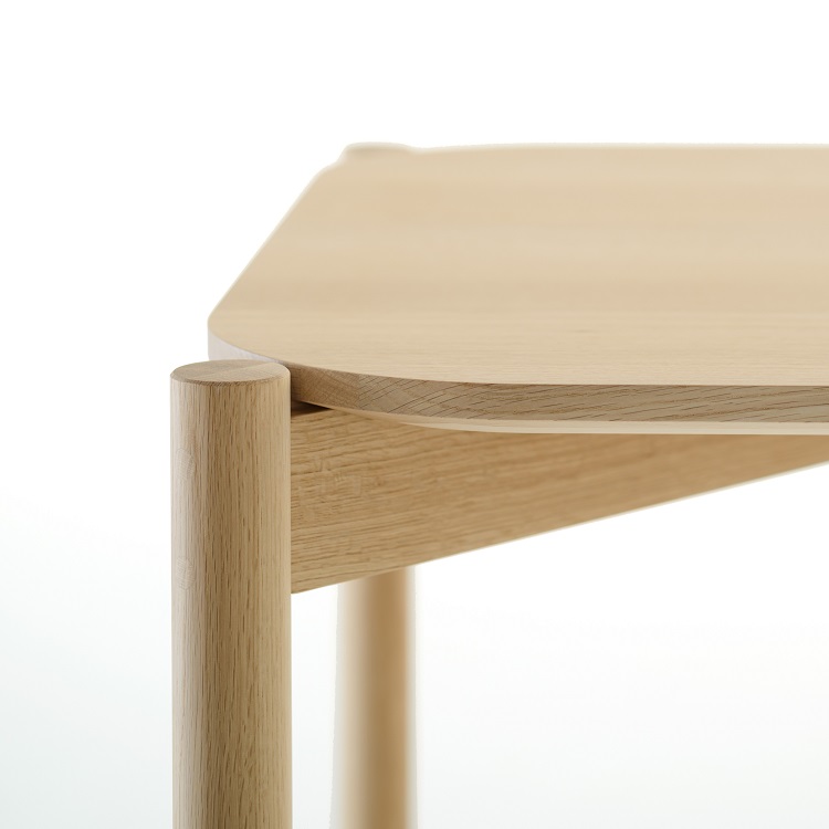 カリモク　木製テーブル Castor Table キャストール テーブル D343KF ピュアオーク 通販