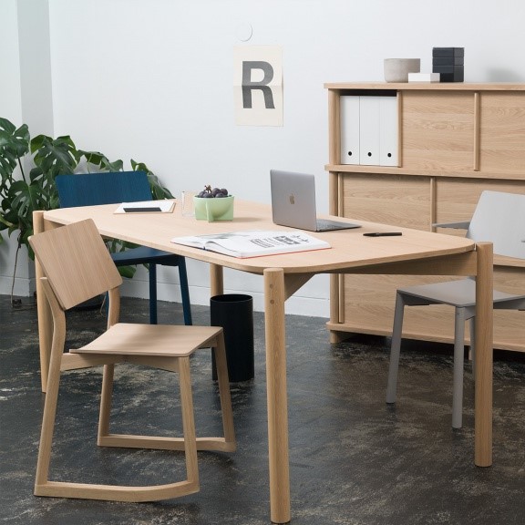 Castor Table キャストール テーブル D343MF グレインマットブラック