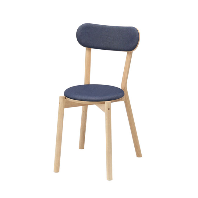 【SPECIAL EDITION】 【KNS】 Castor Chair Pad  C3475D Pure Oak NAVY