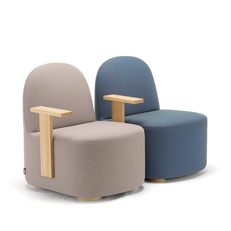 Polar Lounge Chair S With Arms (ポーラーラウンジチェアSウィズ