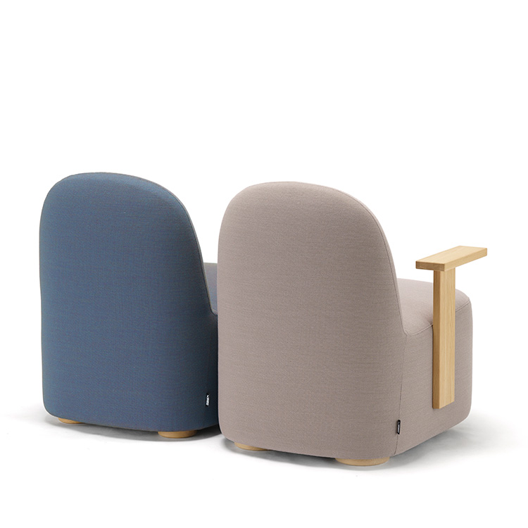 Polar Lounge Chair S With Arms (ポーラーラウンジチェアSウィズ