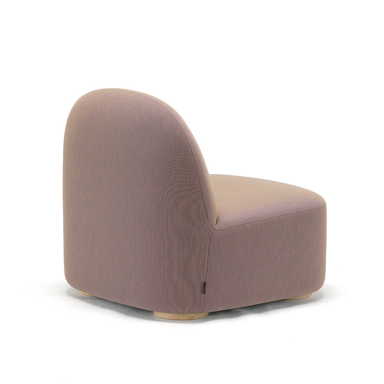 美品■カリモクニュースタンダード■ポーラー　ラウンジチェア　L　水色　１Pソファ Polar Lounge Chair L with Side Table Right ‒ KARIMOKU NEW