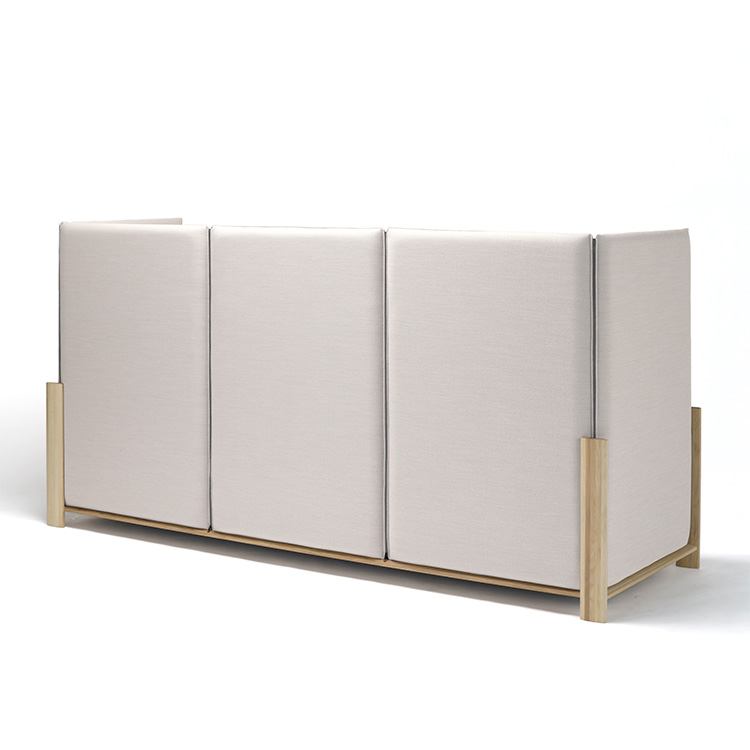 Fence Sofa (フェンスソファ) 3シーター U3443E Blue Gray/Pure