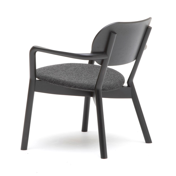 【極美品】 Porro ポロNEVE ネーヴェチェア ブラック 4脚セット Castor Low Chair Pad キャストールローチェアパッド W3440B