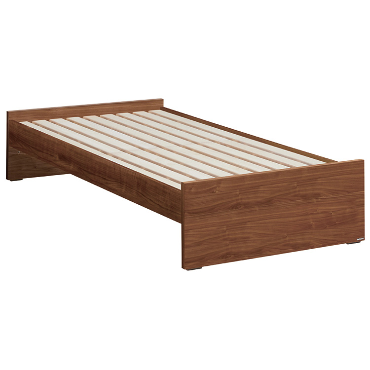 ベッドフレーム NW10 シングル ウォールナットナチュラル 通販