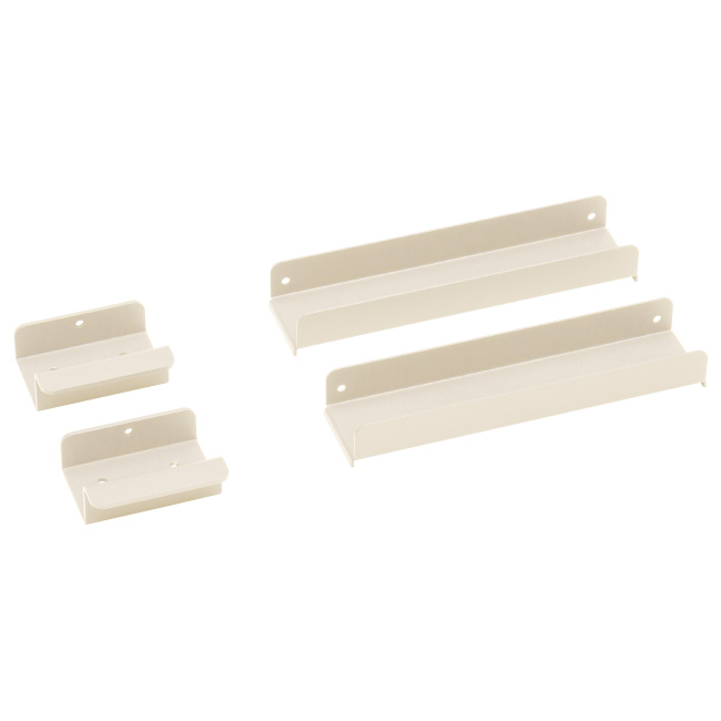 CLEARNEL コンセントトレイ (※デスク幅100cm専用) SW8098 サテンアイボリー