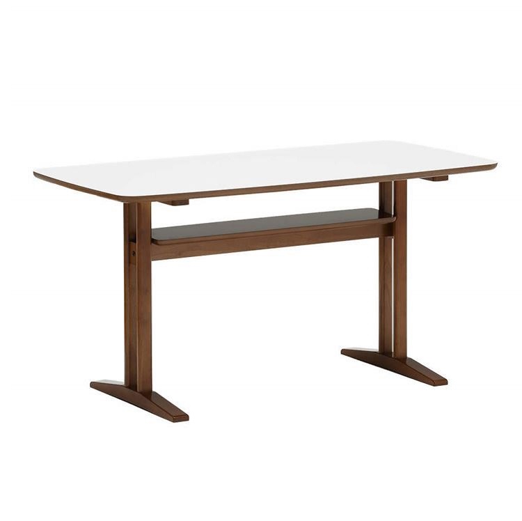 【カリモク60】カフェテーブル1200 幅118cm T36420 ウォールナット 天板/メラミン化粧板