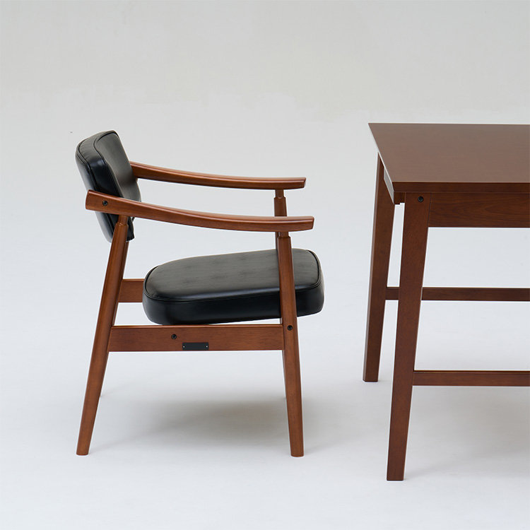 カリモク60】Dチェア 幅62㎝ W36450 スタンダードブラック 通販