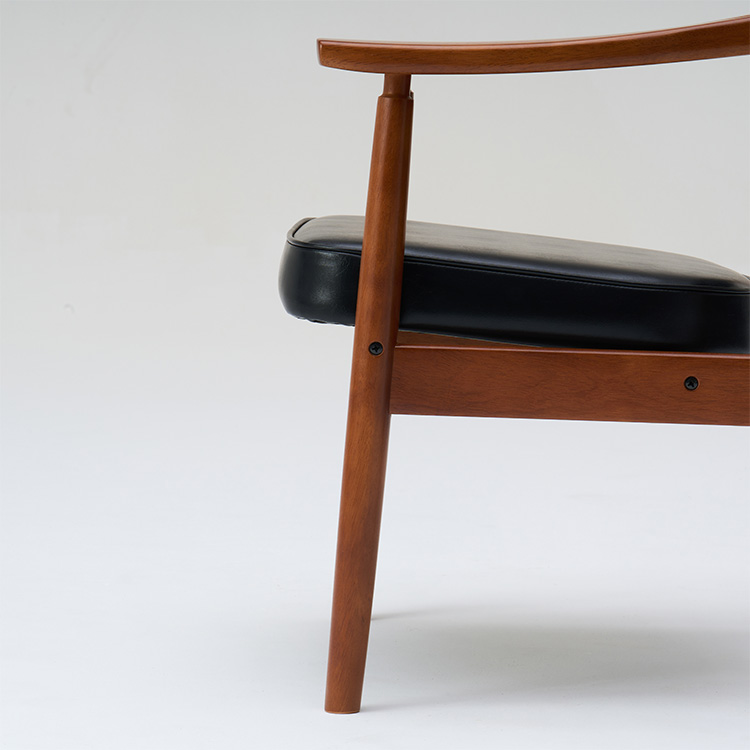 カリモク60】Dチェア 幅62㎝ W36450 スタンダードブラック 通販