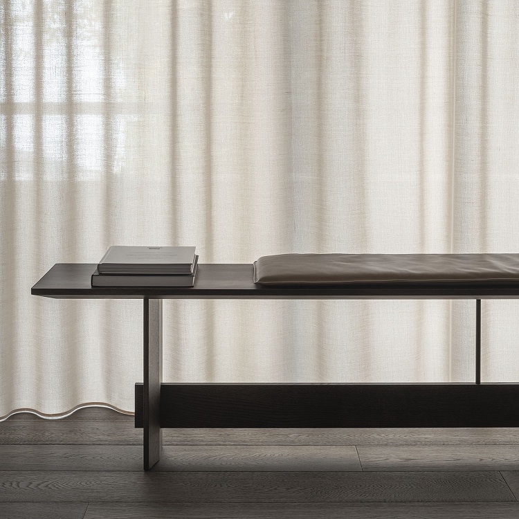 KARIMOKU CASE】A-B01 Bench W2000 Pure Oak