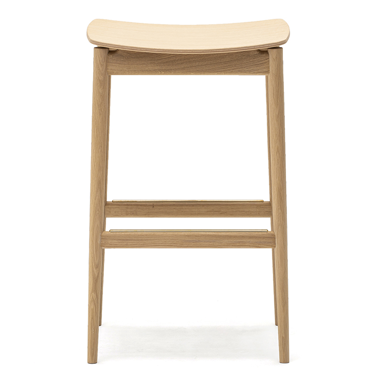 KARIMOKU CASE】A-BS02 Bar Stool Pure Oak