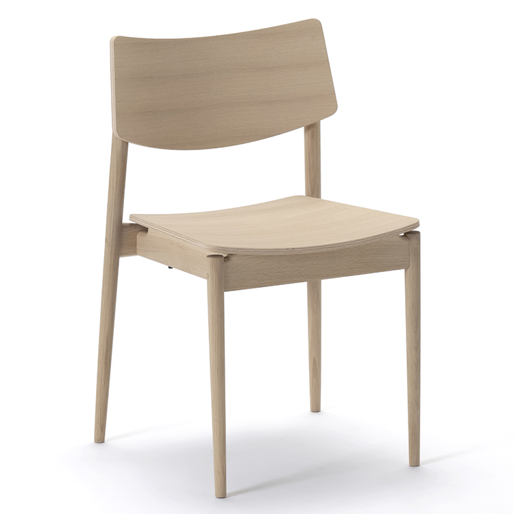 KARIMOKU CASE】A-DC01 Dining Chair Pure Oak