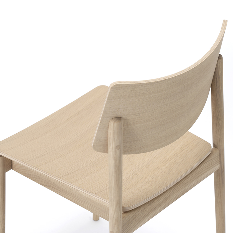 KARIMOKU CASE】A-DC01 Dining Chair Pure Oak