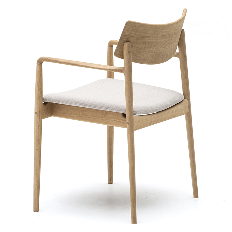 KARIMOKU CASE】A-DC02 Dining Chair Steelcut Trio3-205/Pure Oak