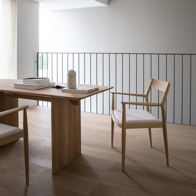 KARIMOKU CASE】N-DT01 Dining Table 220 Pure Oak