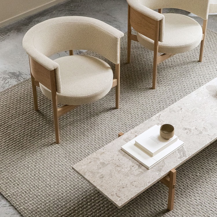 KARIMOKU CASE】N-CC01 Club Chair Coda2-103/Pure Oak