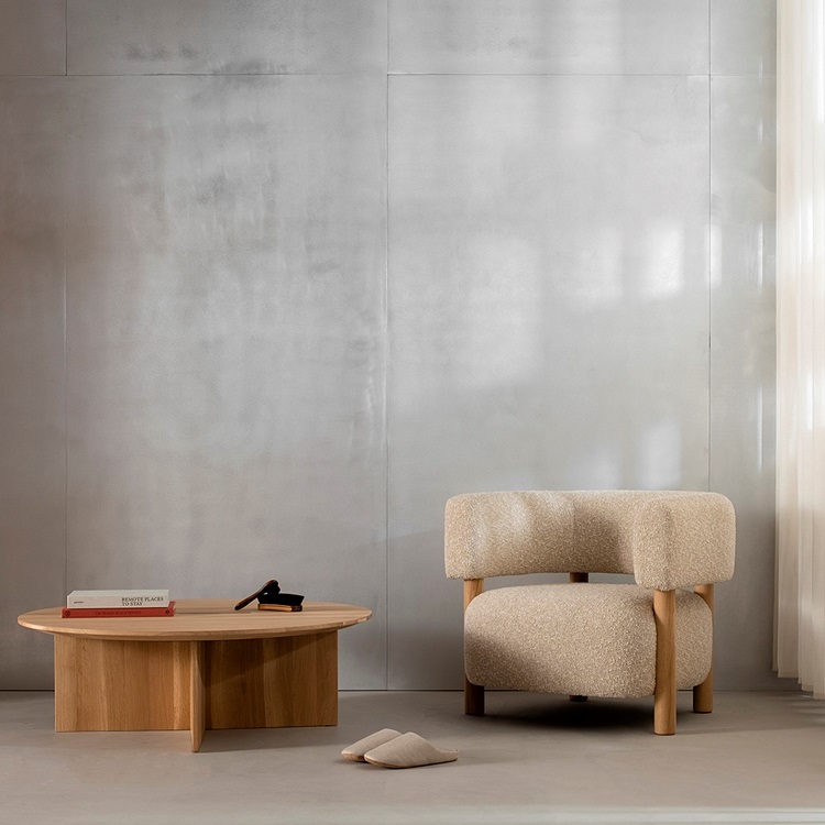 KARIMOKU CASE】N-CT03 Coffee Table Wood top Pure Oak