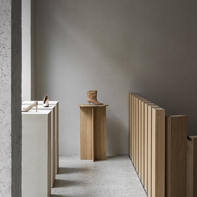 KARIMOKU CASE】N-ST02 Side Table Small Pure Oak