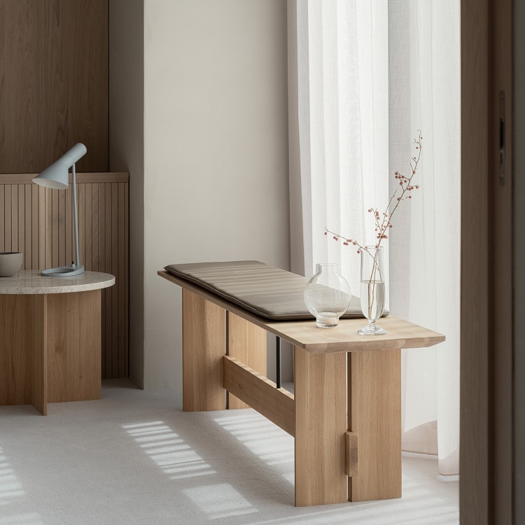 KARIMOKU CASE】N-DC04 Dining Chair Paper cord Pure Oak