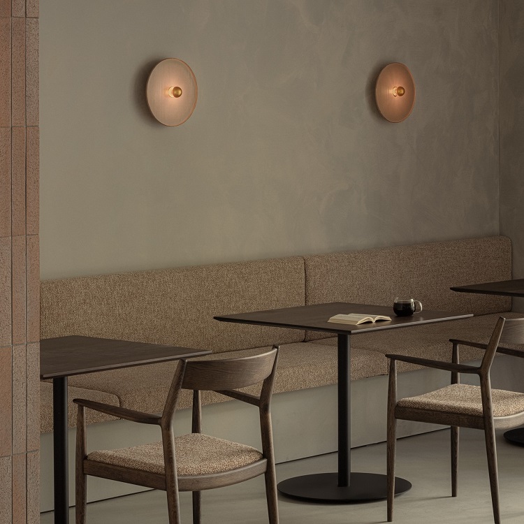 KARIMOKU CASE】N-ST03 Side Table Keyaki Brown