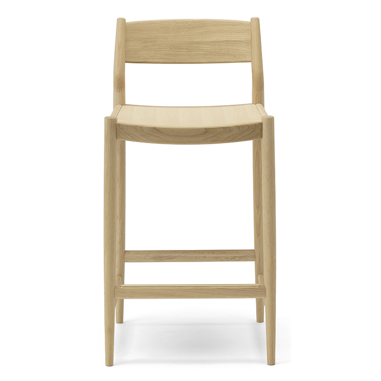 【総額33万円】　カリモクケース　N-BS01 カウンターチェア　バーチェア KARIMOKU CASE】N-BS01 Bar Stool Low Woodenseat Pure Oak
