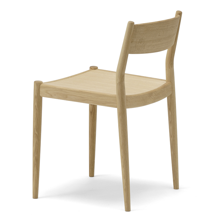 KARIMOKU CASE】N-DC03 Dining Chair Woodenseat Pure Oak