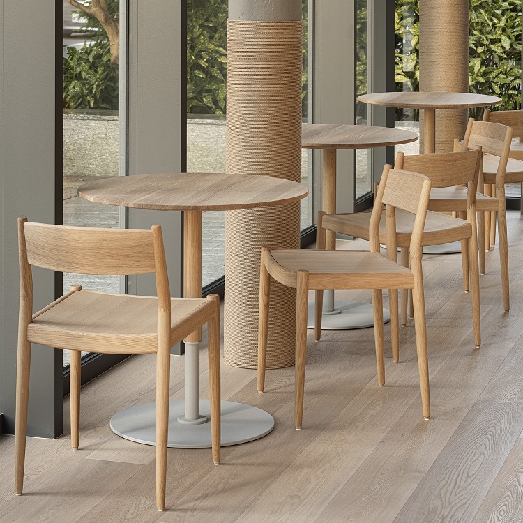 KARIMOKU CASE】N-DC03 Dining Chair Woodenseat Pure Oak