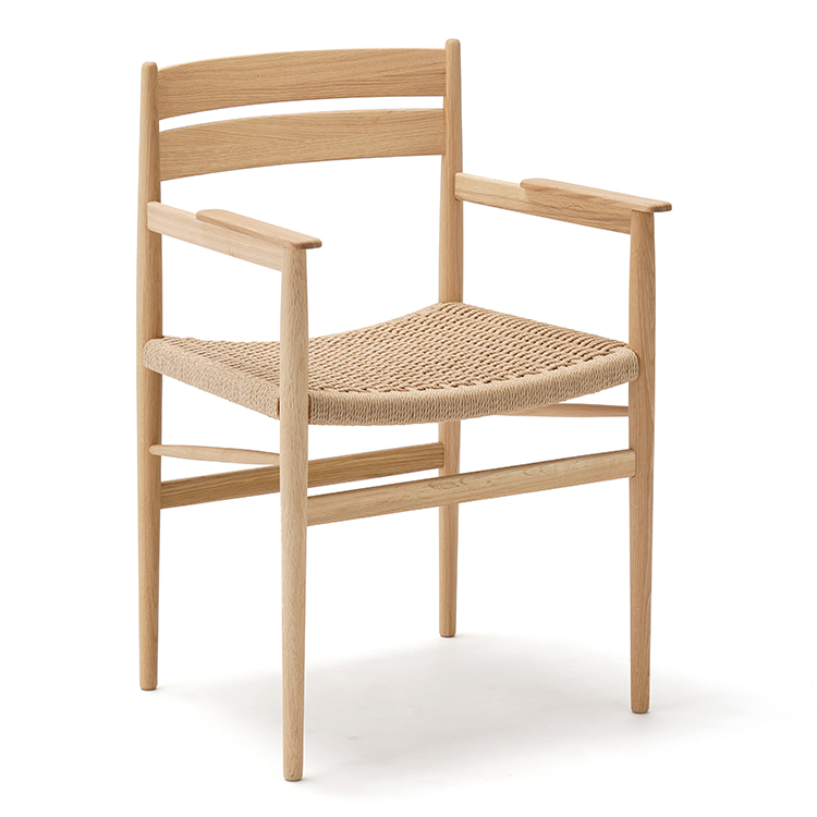 karimoku モダン ダイニングチェア KARIMOKU CASE】N-DC04 Dining Chair Paper cord Pure Oak