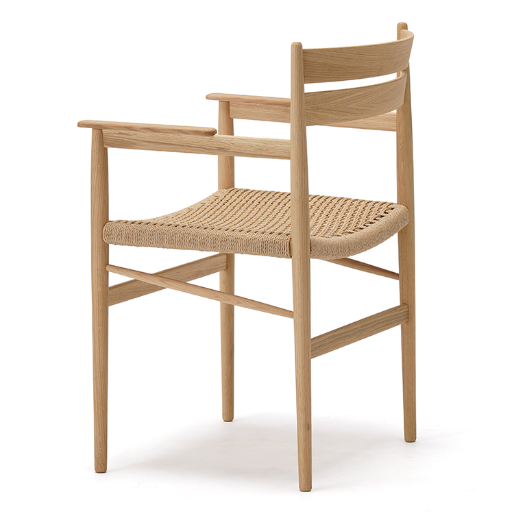KARIMOKU CASE】N-DC04 Dining Chair Paper cord Pure Oak