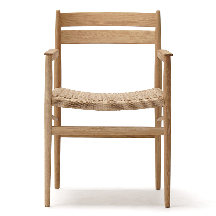 KARIMOKU CASE】N-DC04 Dining Chair Paper cord Pure Oak レビュー