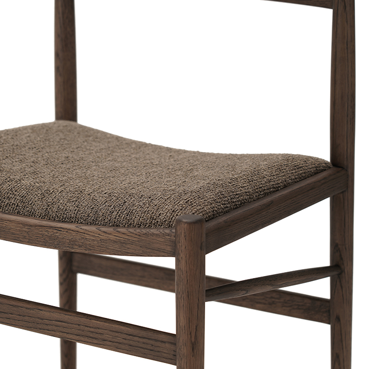 KARIMOKU CASE】N-DC05 Dining Chair Moss-014/Smoked Oak
