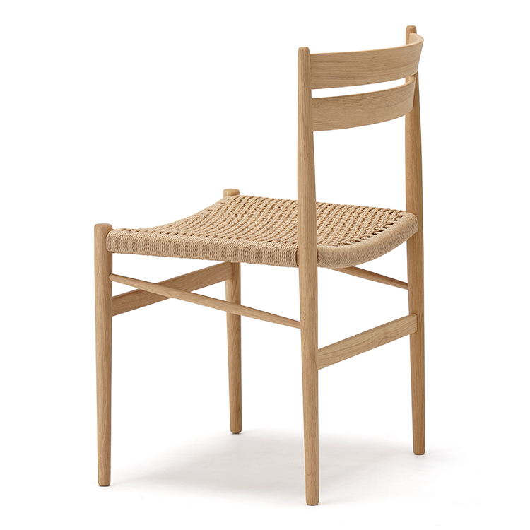 KARIMOKU CASE】N-DC05 Dining Chair Paper cord Pure Oak