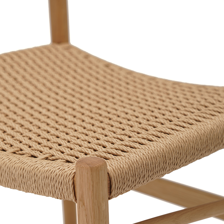 KARIMOKU CASE】N-DC05 Dining Chair Paper cord Pure Oak