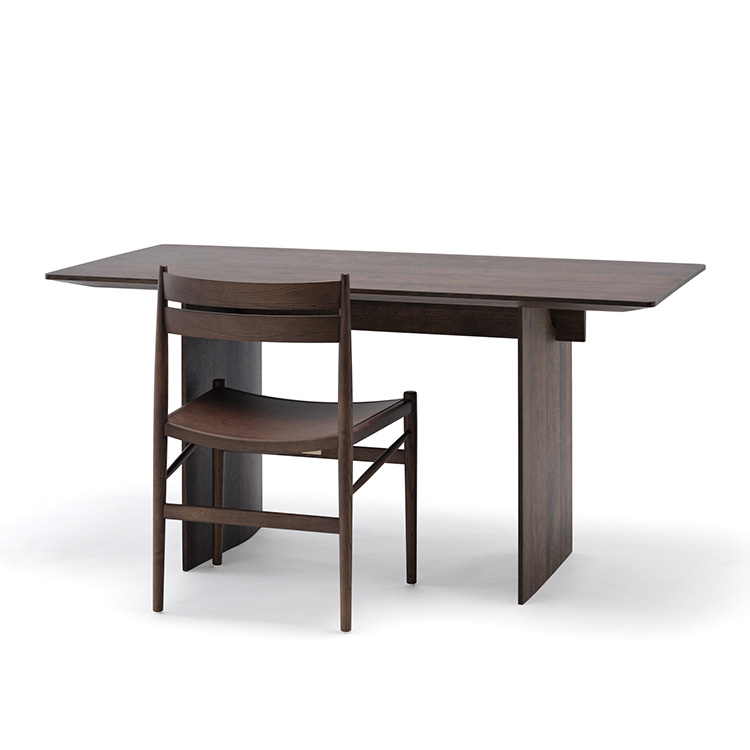 KARIMOKU CASE】N-DT01 Desk 150 Smoked Oak
