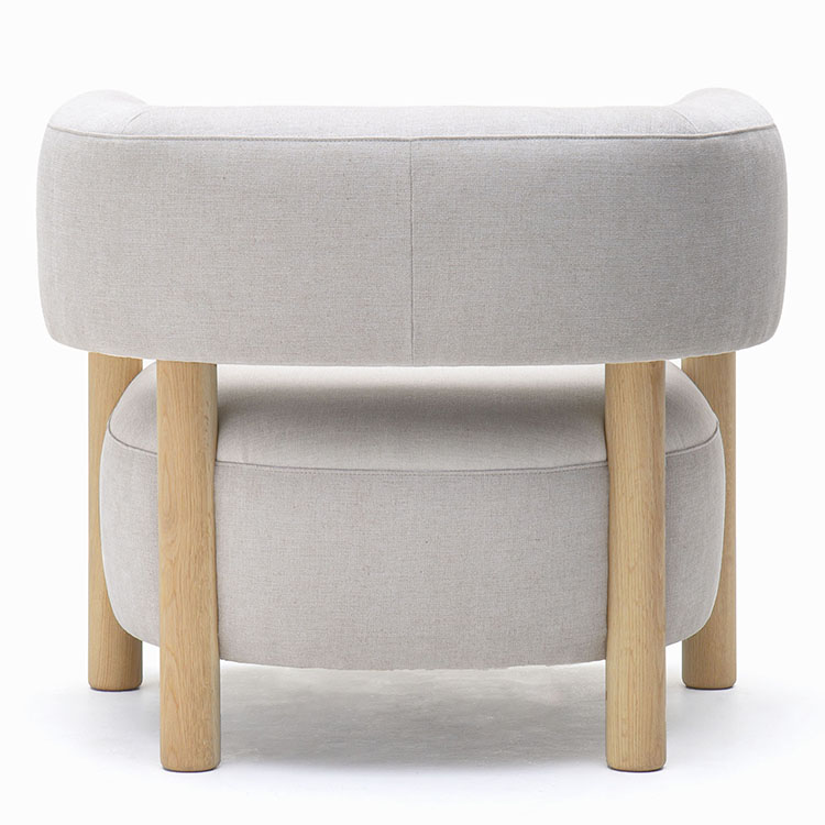 KARIMOKU CASE】N-S03 1Seater Maple-102/Pure Oak