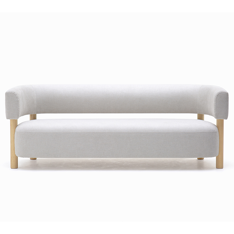KARIMOKU CASE】N-S03 2.5Seater Maple-102/Pure Oak