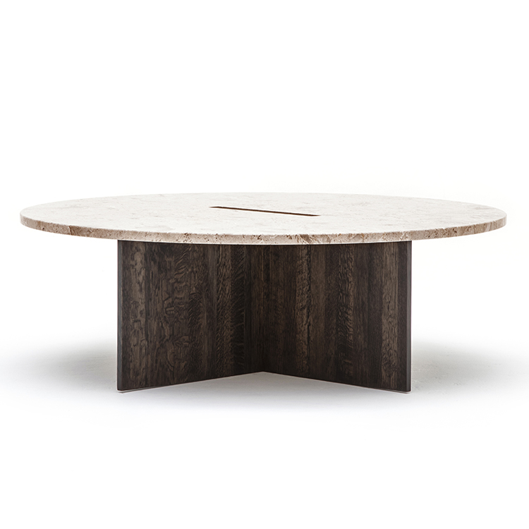 KARIMOKU CASE】N-ST01 Side Table Large Smoked Oak
