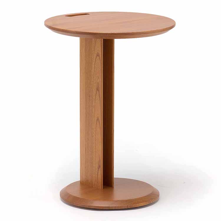 KARIMOKU CASE】N-ST03 Side Table Keyaki Brown