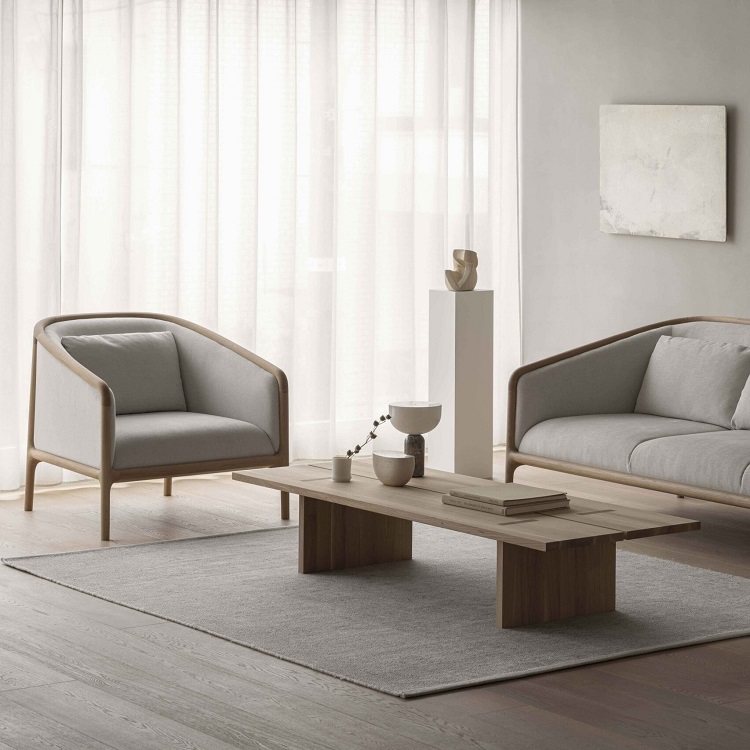 KARIMOKU CASE】NF-CT01 Coffee Table 150 Pure Oak