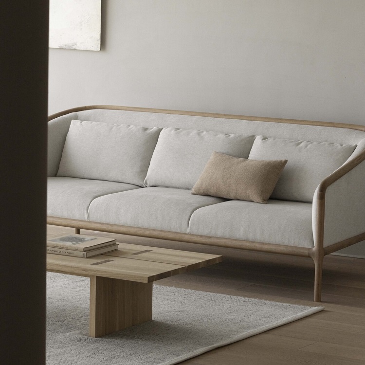 KARIMOKU CASE】 NF-S01 Sofa Maple-102/Pure Oak