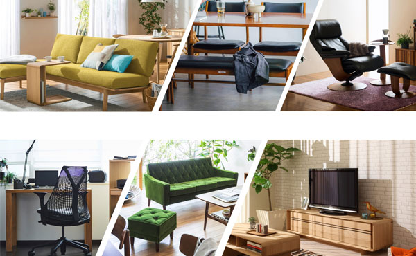 <span>オンラインショップ<br>2025上半期＜人気商品ランキング＞</span> ソファ、ダイニングチェア、デスクなど、各カテゴリーで最もお客様に選ばれたアイテムを一挙にご紹介します。